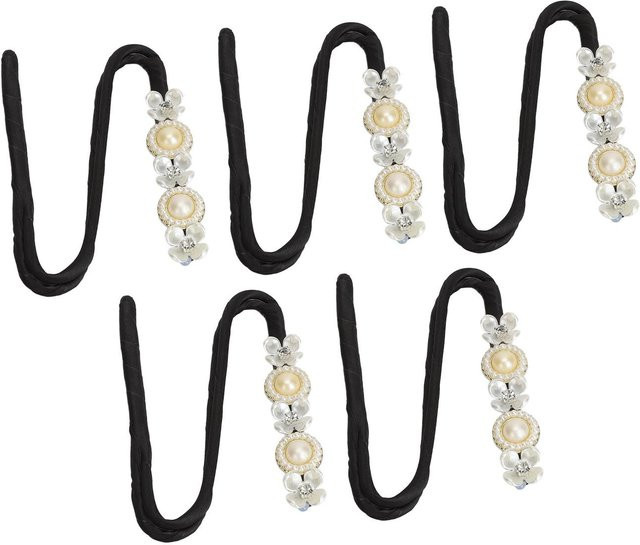 GoolRC Haarknoten, Künstliche Perle Blume, Weiß, Damen - Bild 1