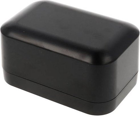 Hammond Electronics 1556CABK Universal-Gehäuse aus flammhemmendem ABS-Kunststoff in Schwarz, B/T/H: 12,0 x 8,0 x 6,0 cm - Bild 1