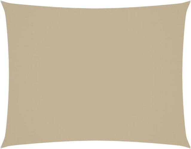 Furnicato Sonnensegel aus Oxford-Gewebe rechteckig in Beige, B/T/H: 300 x 200 cm - Bild 1