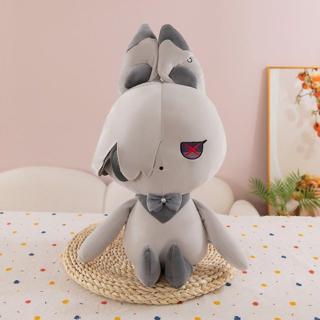 Fashnics Arlecchino Clervie Anime-Plüschpuppe Kaninchen-Cosplay 40 cm - Bild 1