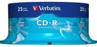 Verbatim CD-R Rohlinge 700 MB 52x Extra Protection Blau 25er-Pack - Bild 1