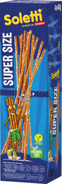 Soletti SuperSize Salzstangerl 4 x 40 g - Bild 1