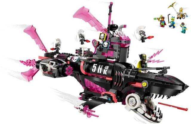 LEGO DREAMZzz Albtraumhai-U-Boot Konstruktionsspielzeug - Bild 2