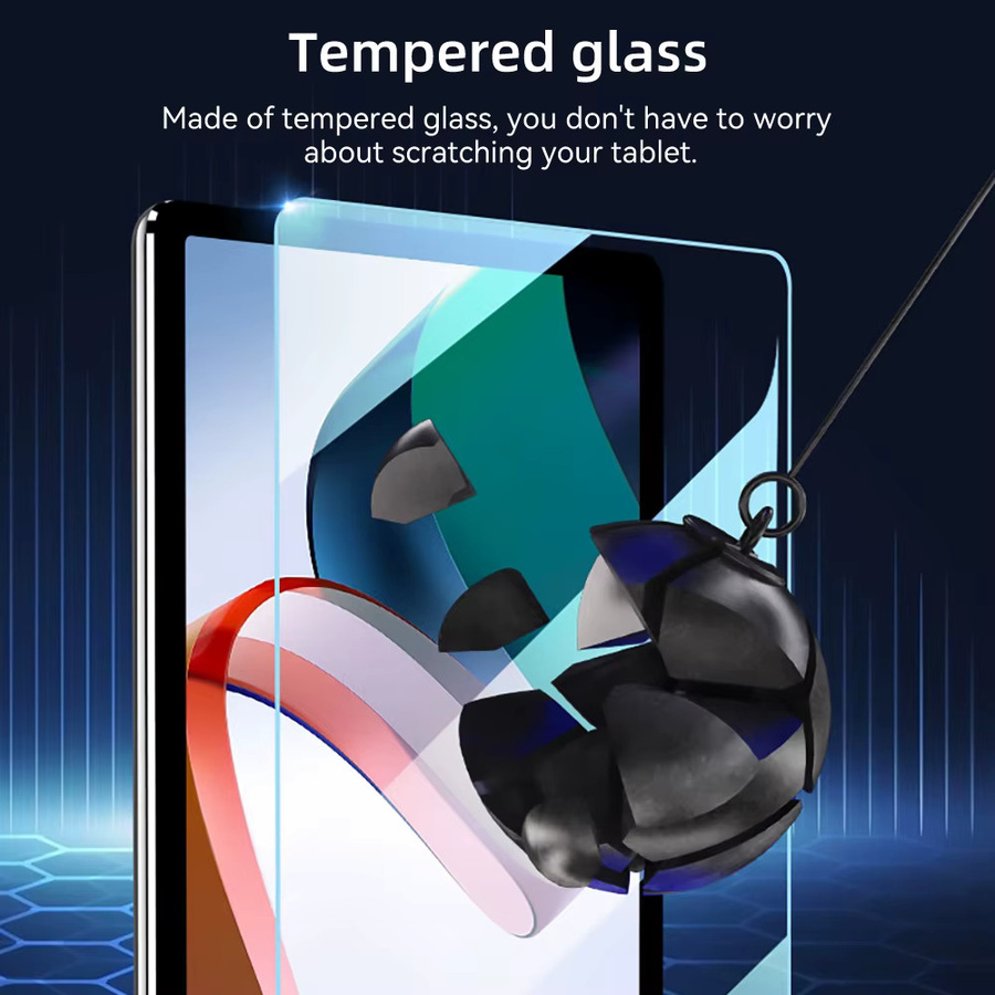 Xiaomi Displayschutzfolie aus gehärtetem Glas für Redmi Pad und Redmi Pad SE, transparent - Bild 2