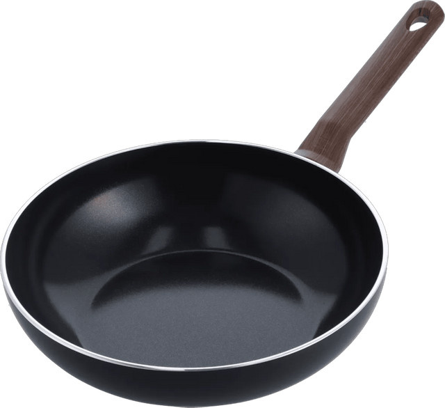 BK Simply Ceramic Keramischer Wok, Schwarz, Durchmesser: 28 cm - Bild 1