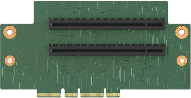 Intel 2U PCIe Riser CYP2URISER3STD Sng in Grün - Bild 1