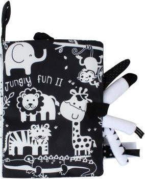 Binchi Outdoor Product Stoff-Aktivitäts-Beschäftigungsbuch, Tiere, ab 0 Jahre - Bild 1