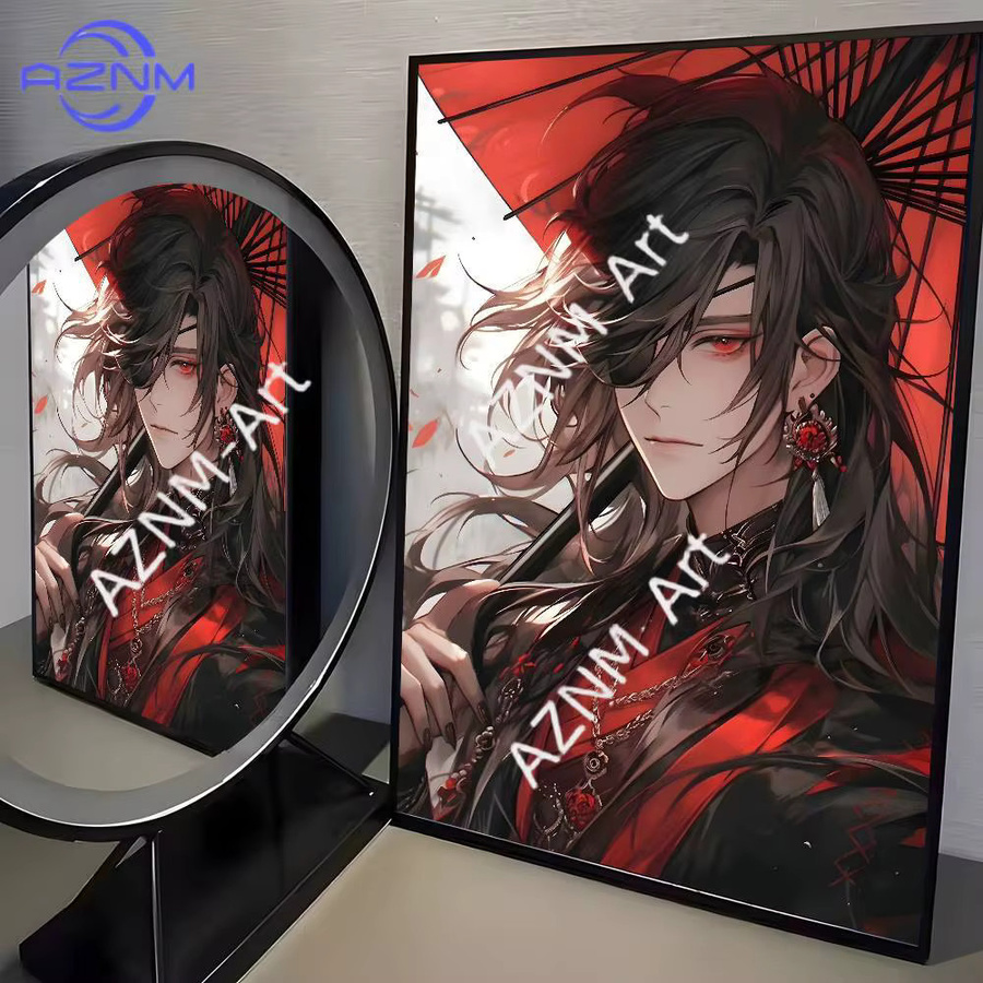 KAYOU Anime Heaven Officials Blessing Poster, Ästhetisches HD-Leinwand Kunstwerk als Wanddekoration in Mehrfarbig - Bild 3