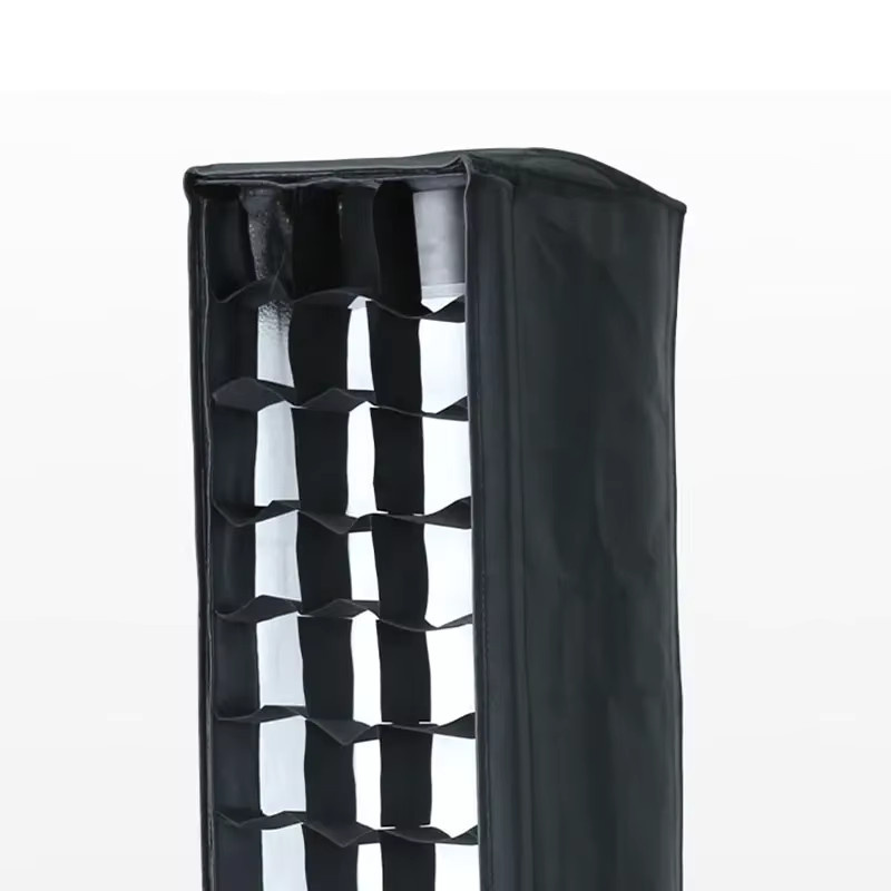 LAPGOOD Wabengitter-Softbox mit Diffusor für Air Tube Studio-Ausrüstung, Schwarz - Bild 2