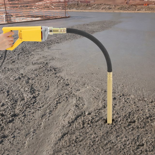 CNCEST Handbeton-Vibrationswerkzeug Betonrüttler mit 800 W und 4500 U/min für den Bau von Tunneln, Brücken und Straßen - Bild 1