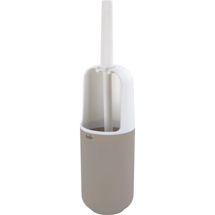 baliv WC-Bürstenhalter aus Kunststoff in Weiß-Beige - Bild 2