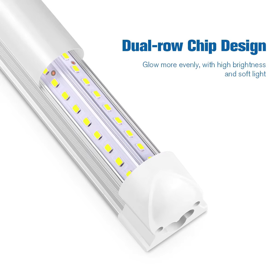 AIMENGTE Integrierte LED Leuchtstoffröhre mit Aluminiumgehäuse, Länge: 50 cm - Bild 4