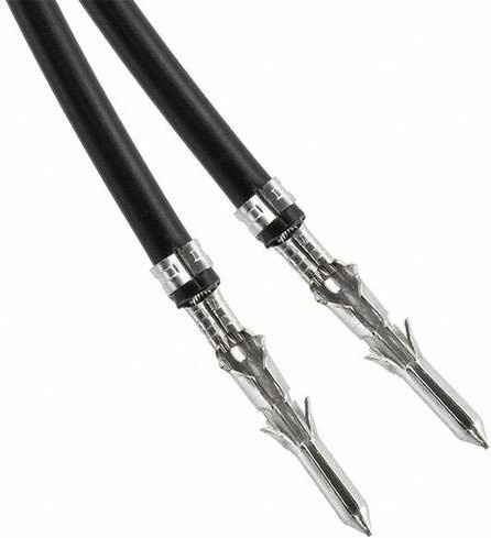 Molex Crimpkontakt mit Litze in Schwarz und Silber 79758-2025 Bag - Bild 1