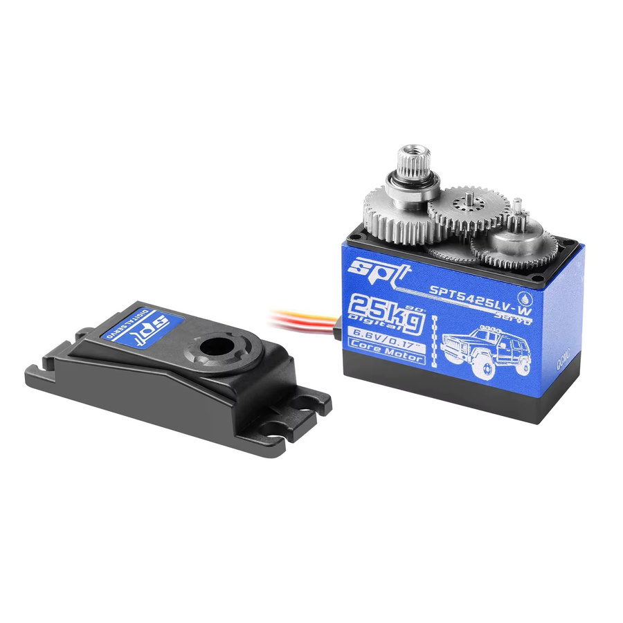 DSPOWER SPT 5425LV-W 25KG Wasserdichter Servo mit Metallgetriebe, Zubehör - Bild 3