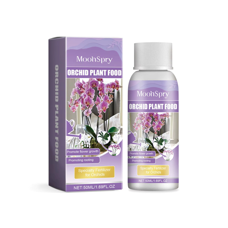 MOONSPRY Orchideen-Blüten-Booster Pflanzentonikum zur Regeneration und für gesundes Blattwachstum, Mehrfarbig - Bild 3