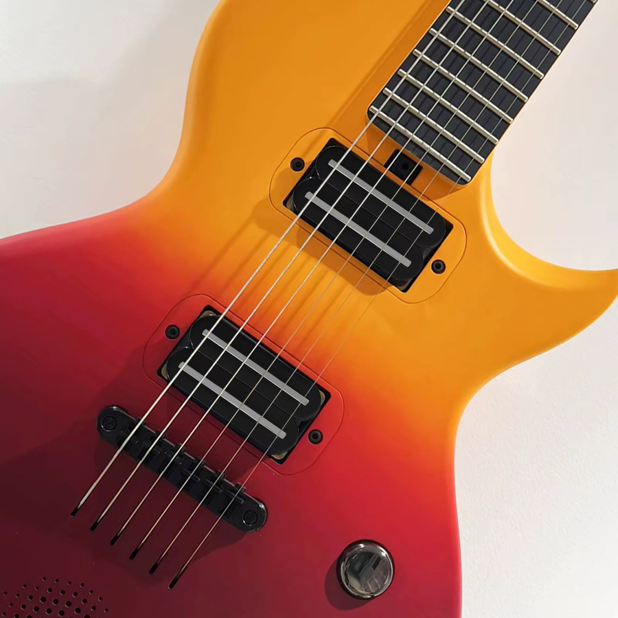 Phrilam Pro Super Power Dual Blade Hot Rail Keramik Humbucker Pickups für ST TL Style E-Gitarren, Schwarz - Bild 4