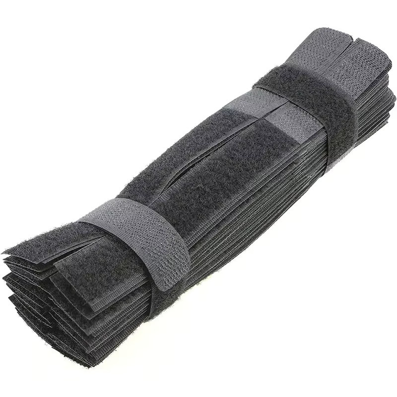 50 Stück wiederverwendbare Klettverschlussband Kabelbinder Organizer in Bunt, Maße: Breite: 2 cm, Länge: 18 cm - Bild 4