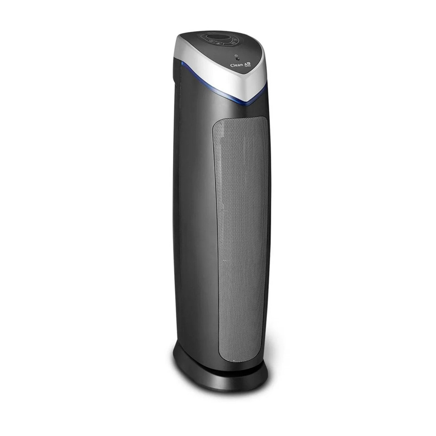 Clean Air Optima CA508 Luftreiniger mit HEPA-Filter, UV-Licht, Ionisator und Aktivkohle in Dunkelgrau und Silbergrau mit einem Luftdurchsatz von 240 m³/h - Bild 2