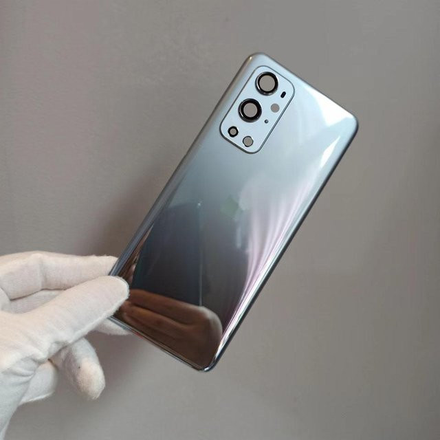Ersatz-Akkudeckel Gehäuse für OnePlus 9 Pro in Silber Grau - Bild 1