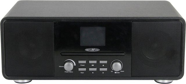 REFLEXION DAB+ UKW Internetradio HRA19DAB mit Bluetooth und CD in Schwarz - Bild 1