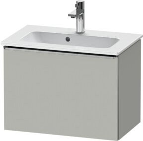 Duravit Waschtischunterschrank D-Neo Compact, grau matt, wandhängend, B: 61 cm, T: 37,2 cm - Bild 1