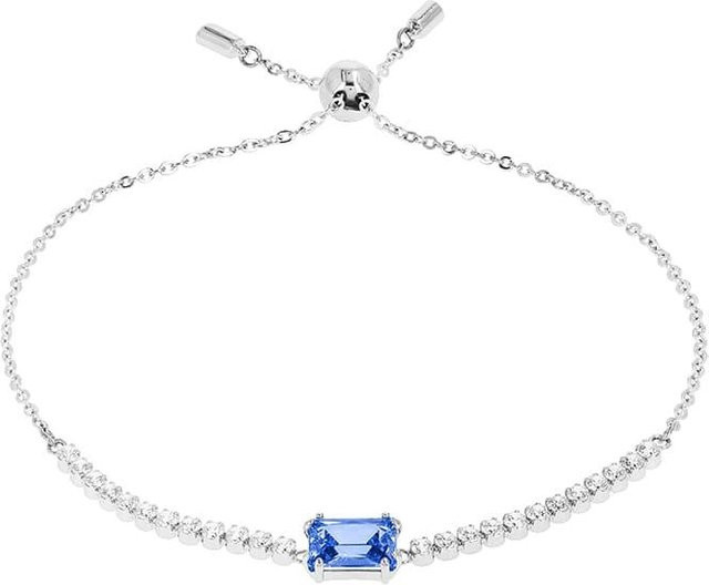 Swarovski Armband, Silber, Kristall, Weiß, Damen - Bild 1