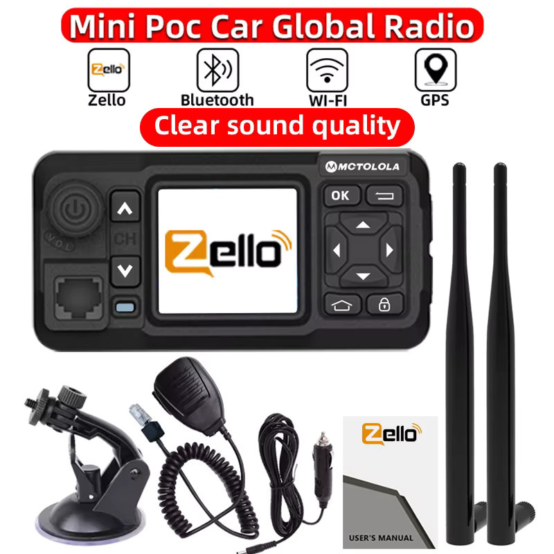 Motorola 4G LTE Android Zwei-Wege-Walkie-Talkie mit GPS, WiFi und Bluetooth in Schwarz für Fahrzeugflotten und Transport - Bild 6