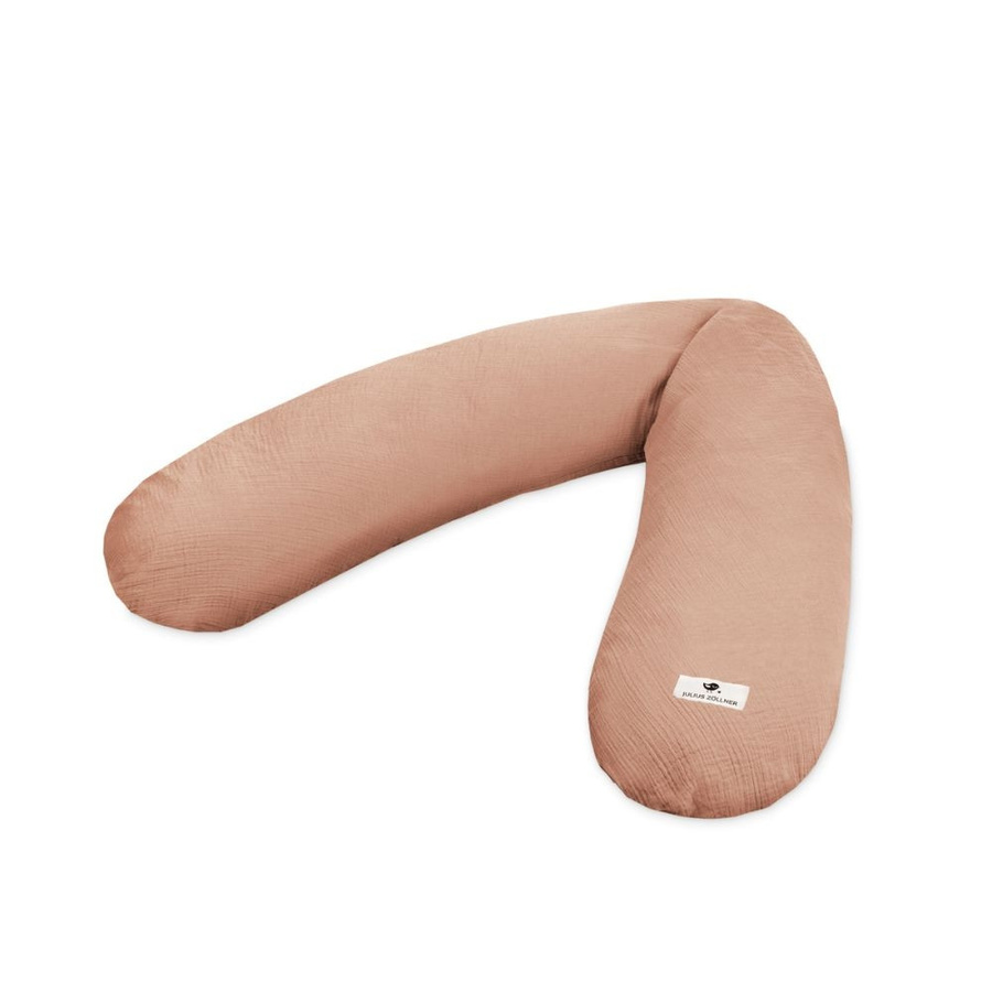 Zöllner Stillkissen aus Musselin in Beige, Länge: 190 cm - Bild 1