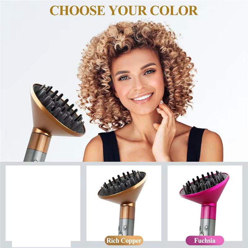Dyson Diffusor und Locken-Diffusor-Aufsatz, Rot - Bild 1