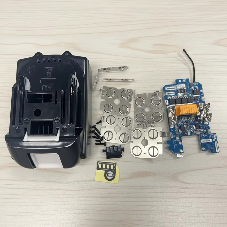 Makita Universal Li-Ion Akku BMS PCB Ladeschutzplatine mit Ladestandsanzeige für 18V BL1830/1840/1850/1860B - Bild 2