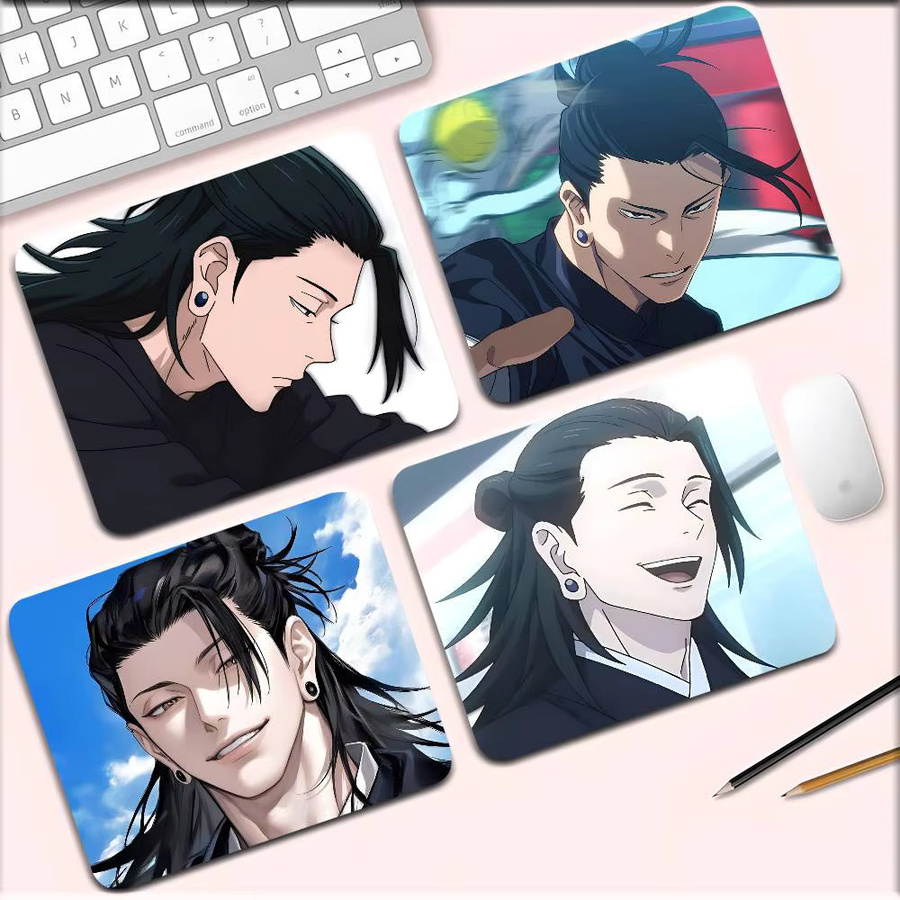 Moetch Anime Geto Suguru Mauspad in Multicolour, rutschfestes Schreibtischpad für Tastatur und Laptop - Bild 2