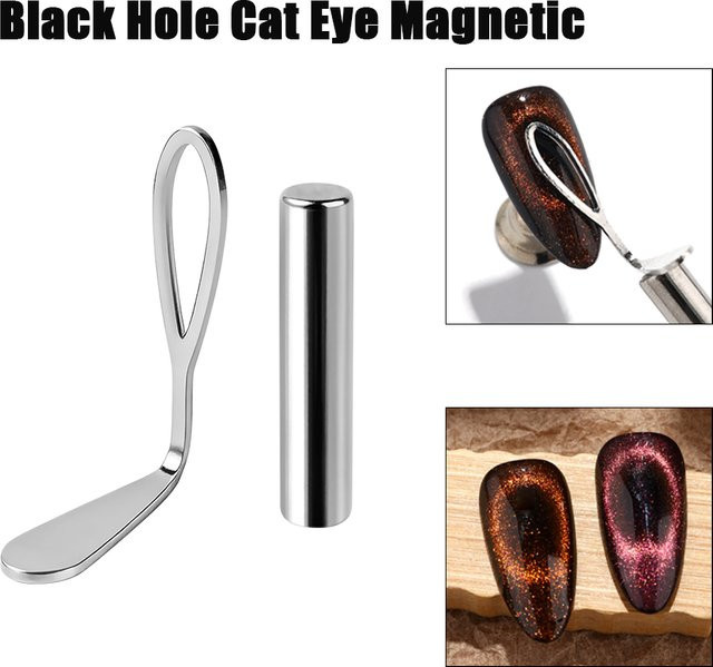 Full Beauty Cat Eye Magnetisches Hilfswerkzeug, Schwarz, Glänzend - Bild 1