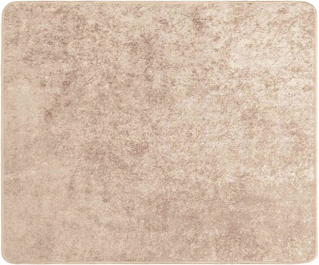 vidaXL Teppichläufer MARSA in Beige, modern und rutschfest, B/T: 80 x 100 cm, aus Polyester - Bild 1