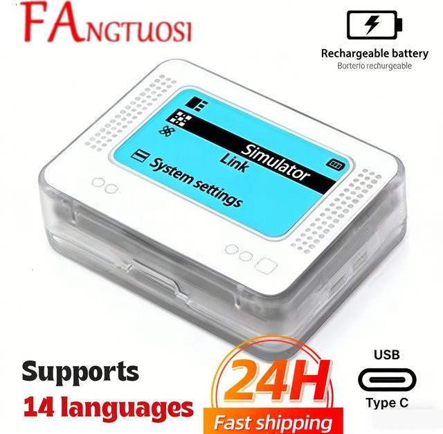 FANGTUOSI Aufladbarer NFC-Emulator für Amiibo als intelligenter Simulator und universeller Schreiber für Nintendo Switch, Switch 2, WiiU und 3DS - Bild 1