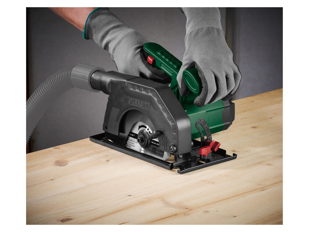 Parkside Handkreissäge PHKS 750 A1 in Grün mit 750 W Leistung - Bild 2