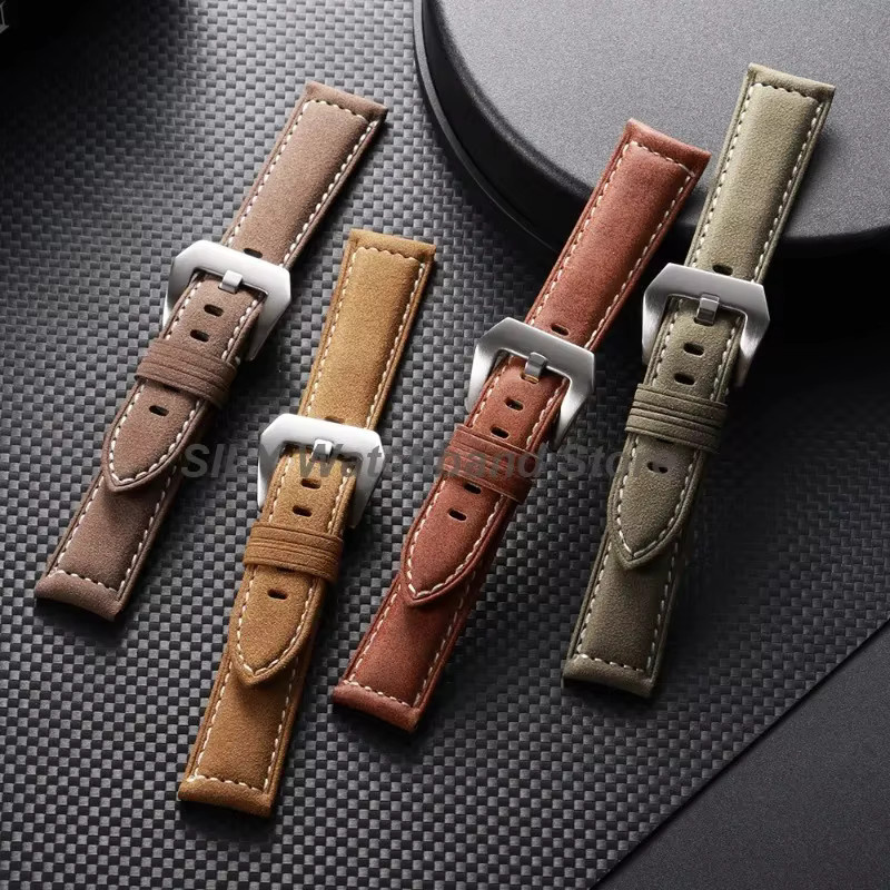 Panerai Uhrenarmband Leder, Braun, Unisex - Bild 2