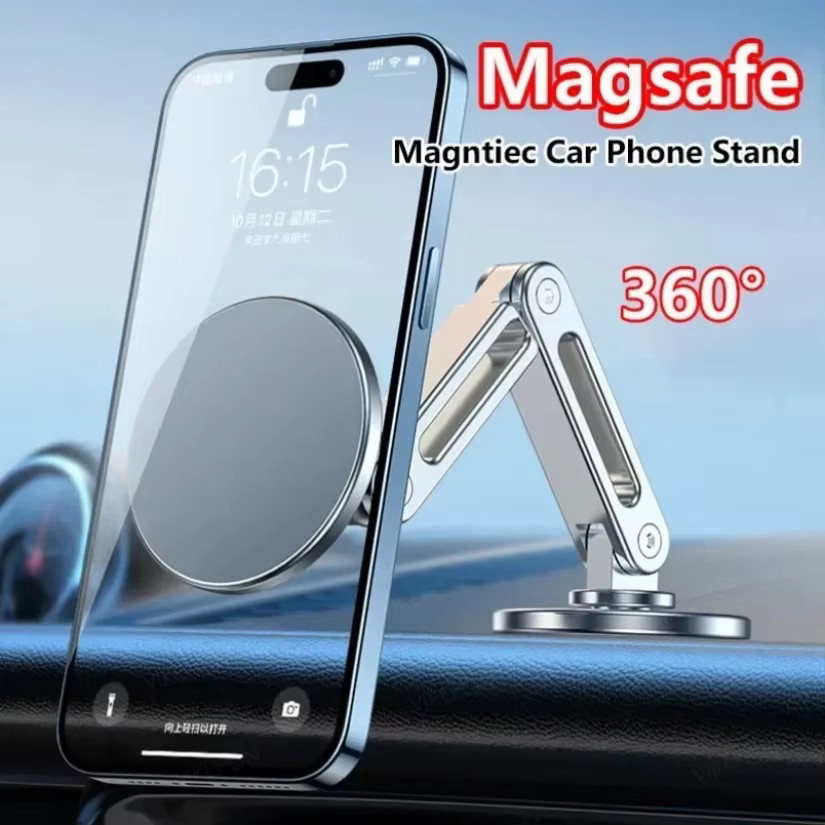 Opansten Universal Magnetische Smartphone Halterung mit Saugnapf für Dashboard, Desktop oder Wand, Farbe: Silber - Bild 3