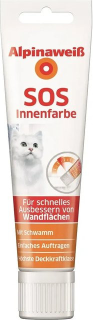 Alpina SOS Innenfarbe Weiß Matt 0,1 l - Bild 1