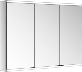 Keuco Spiegelschrank Royal Modular 2.0 mit 3 Türen, Farbe: Weiß/Silber, B/H/T: 70 x 105 x 12 cm - Bild 1