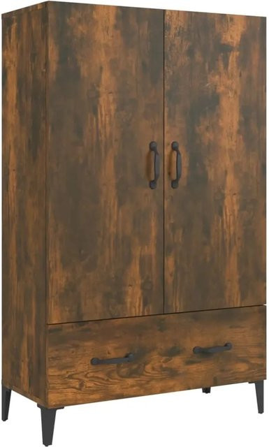 vidaXL Highboard Räuchereiche Braun B: 70 cm, T: 31 cm, H: 115 cm aus Holzwerkstoff - Bild 1