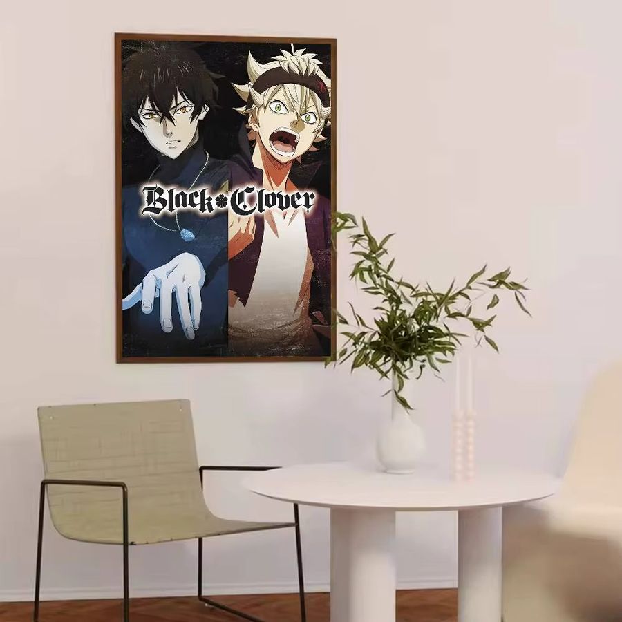 Black Clover Anime-Poster von Potdemiel, ungerahmtes Wandbild in Multicolor für deine Wanddekoration - Bild 4