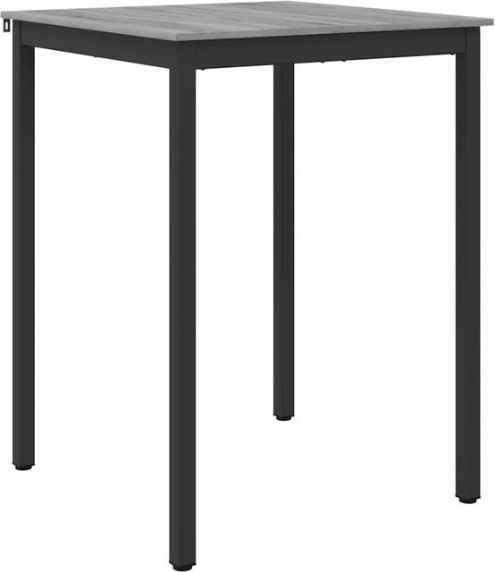 vidaXL Esstisch aus Holzwerkstoff und Metall in modernem Design, rechteckig, B/T/H: 105 x 80 x 80 cm - Bild 1