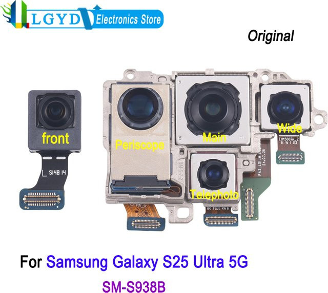Samsung Galaxy S25 Ultra SM-S938B Ersatz Kamera Set für Haupt-, Tele- und Periskoplinse (Vorne und Hinten) - Bild 1