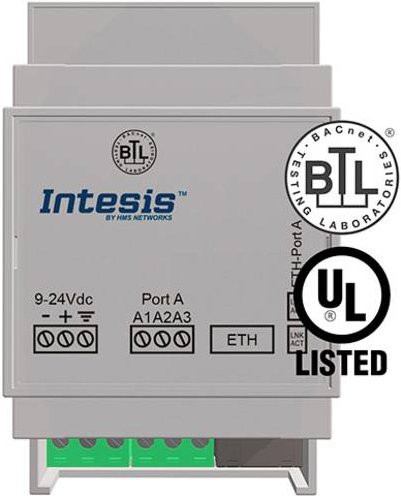 Intesis BACnet MS/TP Gateway INBACRTR0320000 in Grau - Bild 1