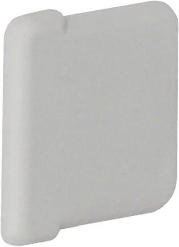 Hager Endstück B1501547030 Grau B/H: 15 x 15 mm - Bild 1