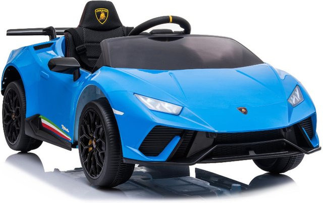 TPFLiving Lamborghini Huracan Elektro-Kinderauto, blau - Bild 1