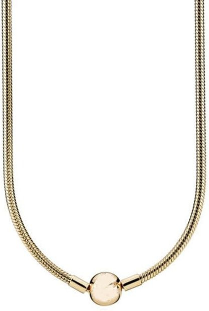 Original Moments Schlangenkette 925 Silber, 50cm, Damen, beige - Bild 1