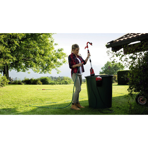 Einhell Power X-Change Akku-Klarwasserpumpe GE-PP 18 RB Li Solo in Rot/Schwarz - Bild 3