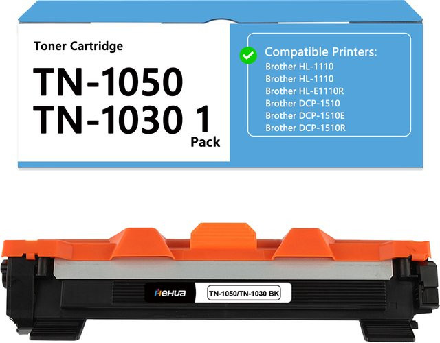 Brother TN1050 Tonerkartusche Schwarz kompatibel mit Brother HL-1110, HL-1110E, HL-1110R, HL-1112, MFC-1810, MFC-1810E, MFC-1810R, MFC-1815R, DCP-1510, DCP-1510E, DCP-1510R, DCP-1512 - Bild 1
