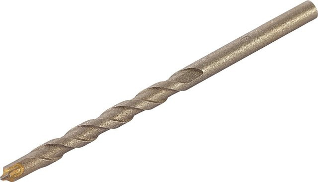 LUX-TOOLS Betonbohrer mit Carbide-Spitze in Silber, Durchmesser: 6 mm, Länge: 100 mm - Bild 1